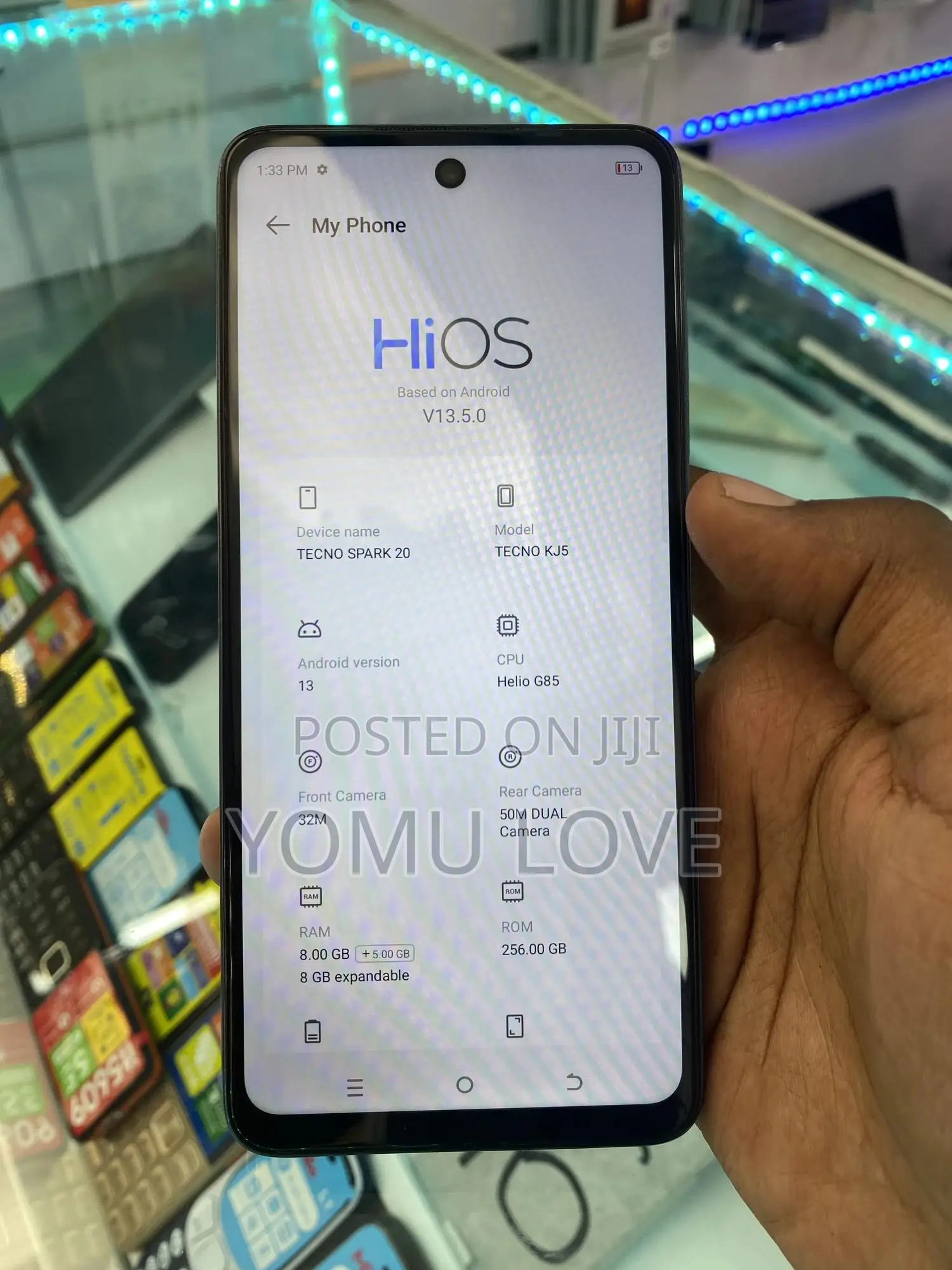 Tecno Spark 20 256 GB Blue