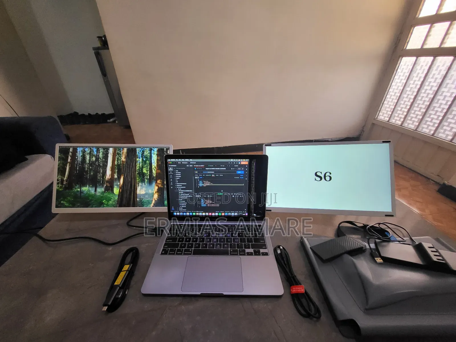 S6 Laptop Screen Extender Monitor Portable