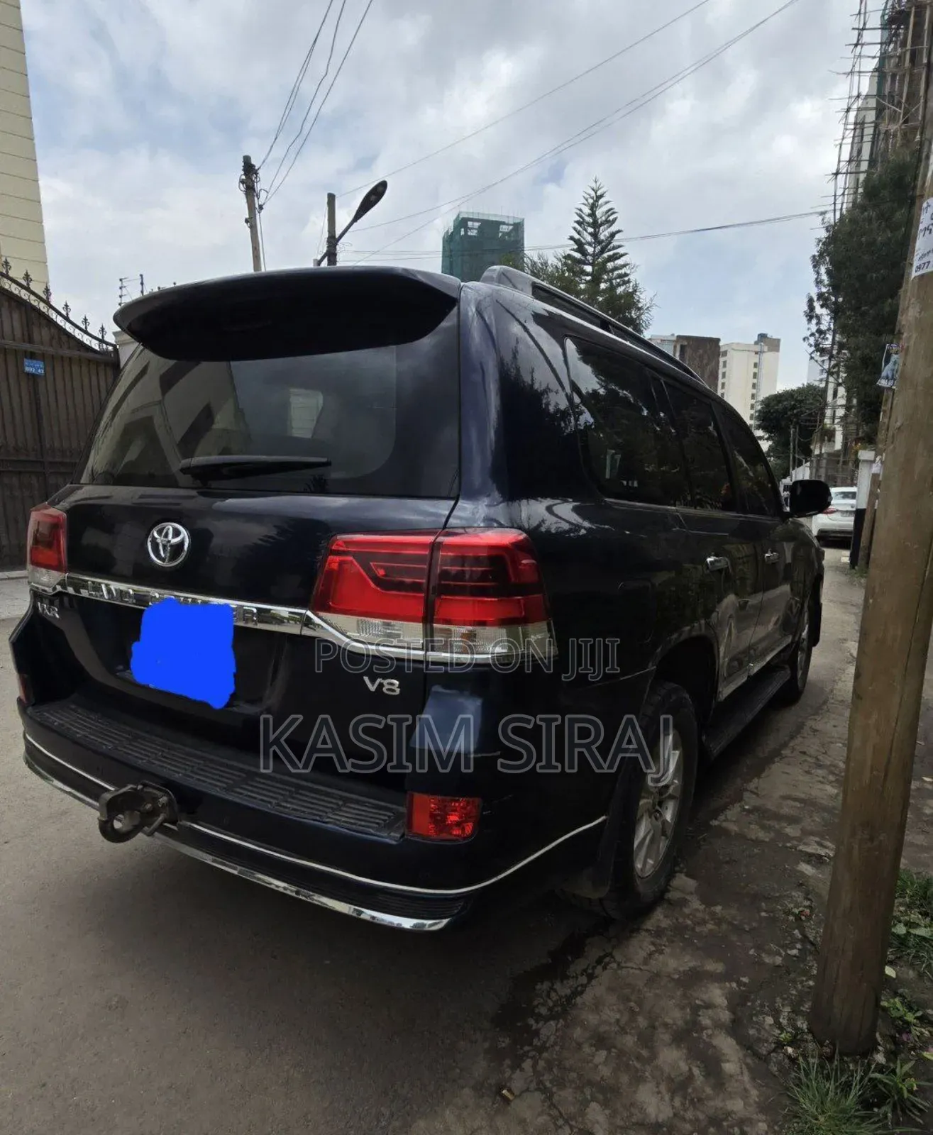 Toyota Land Cruiser 4.5 V8 TD 2018 Black