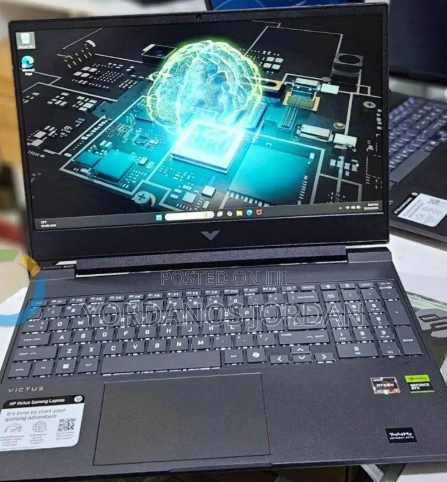 New Laptop HP Victus 15 16GB AMD Ryzen 7 SSD 512GB