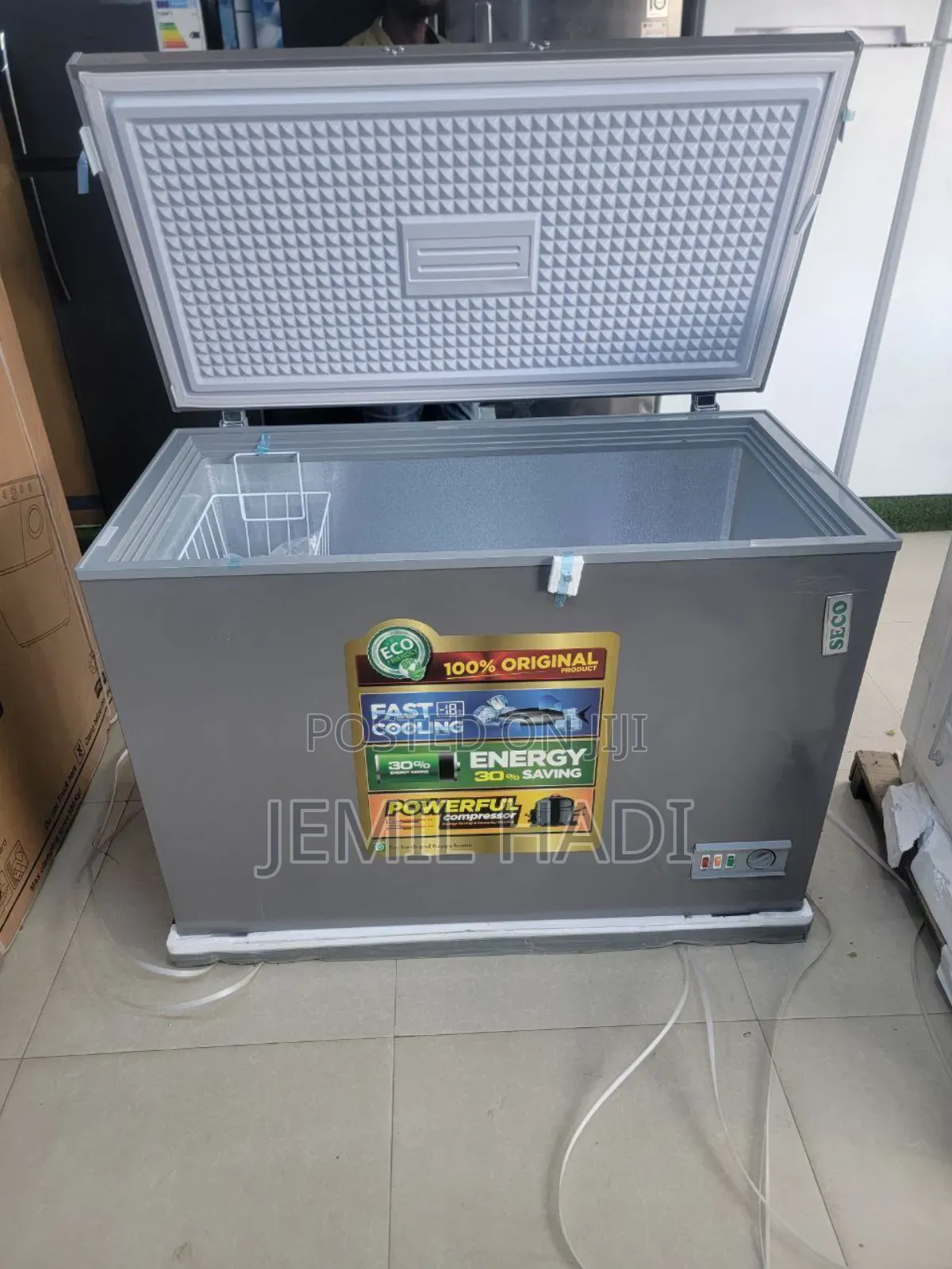 Seco Chest Freezer Model 510l Brand