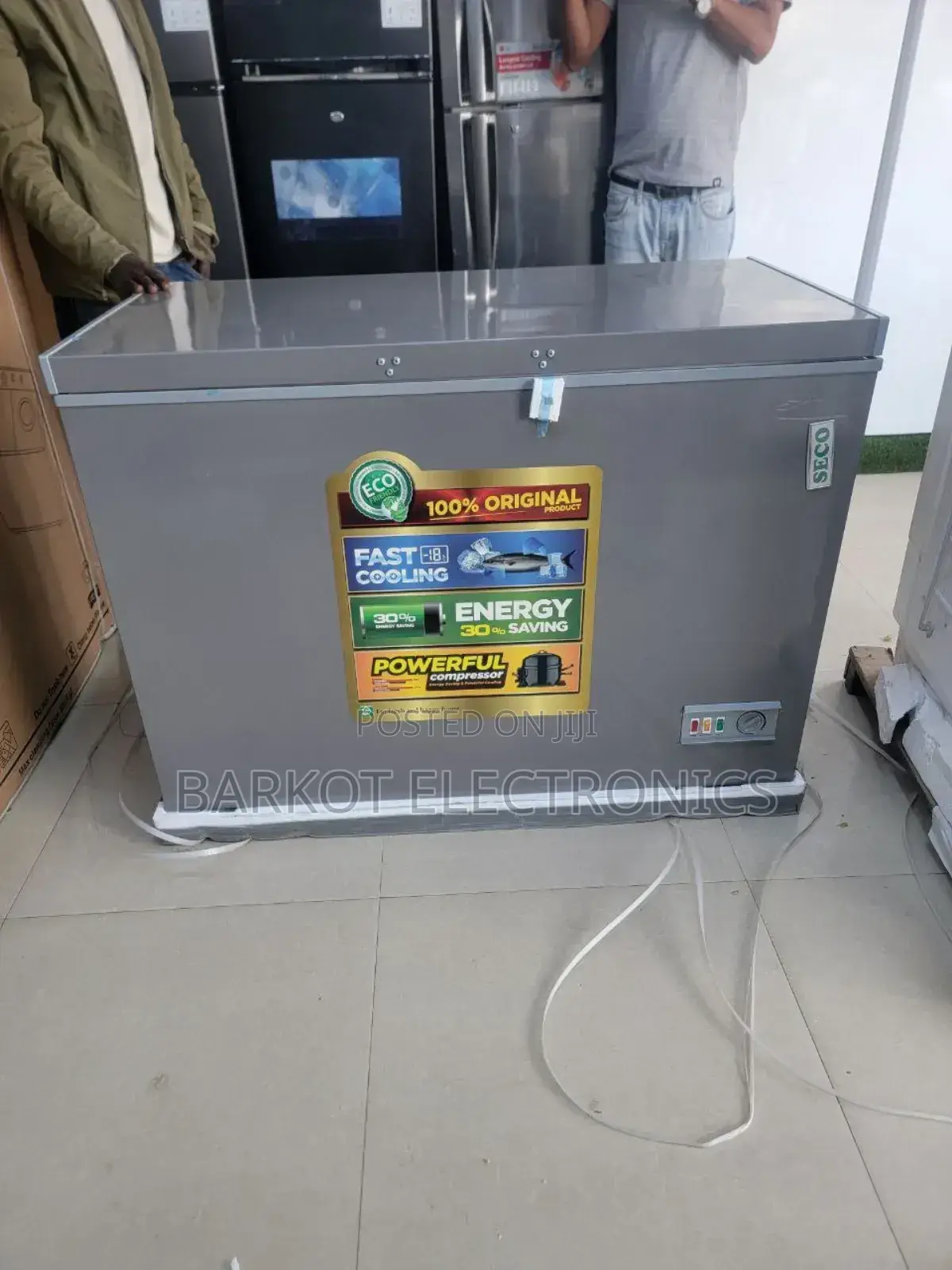 Seco Chest Freezer Model 510l Brand