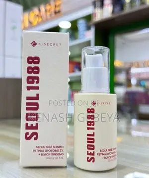 K-Secret Seoul 1988 Serum: Retinal Liposome 2% + Black Ginseng