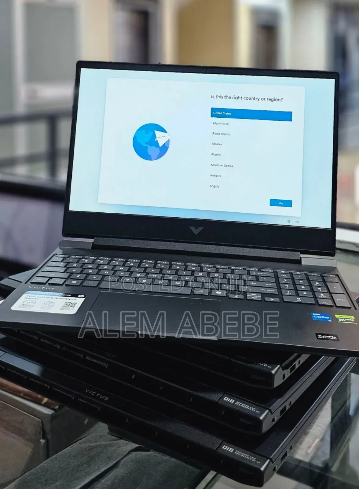 New Laptop HP Victus 15 8GB Intel Core I5 SSD 512GB