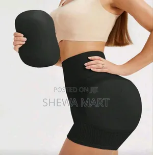 Shapewear Shorts With Removable Padded Hip Enhancer, Waist Trainer,