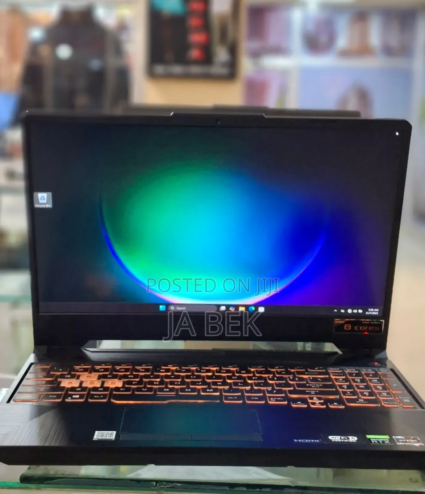 New Laptop Asus TUF Gaming A15 16GB AMD Ryzen 7 SSD 512GB