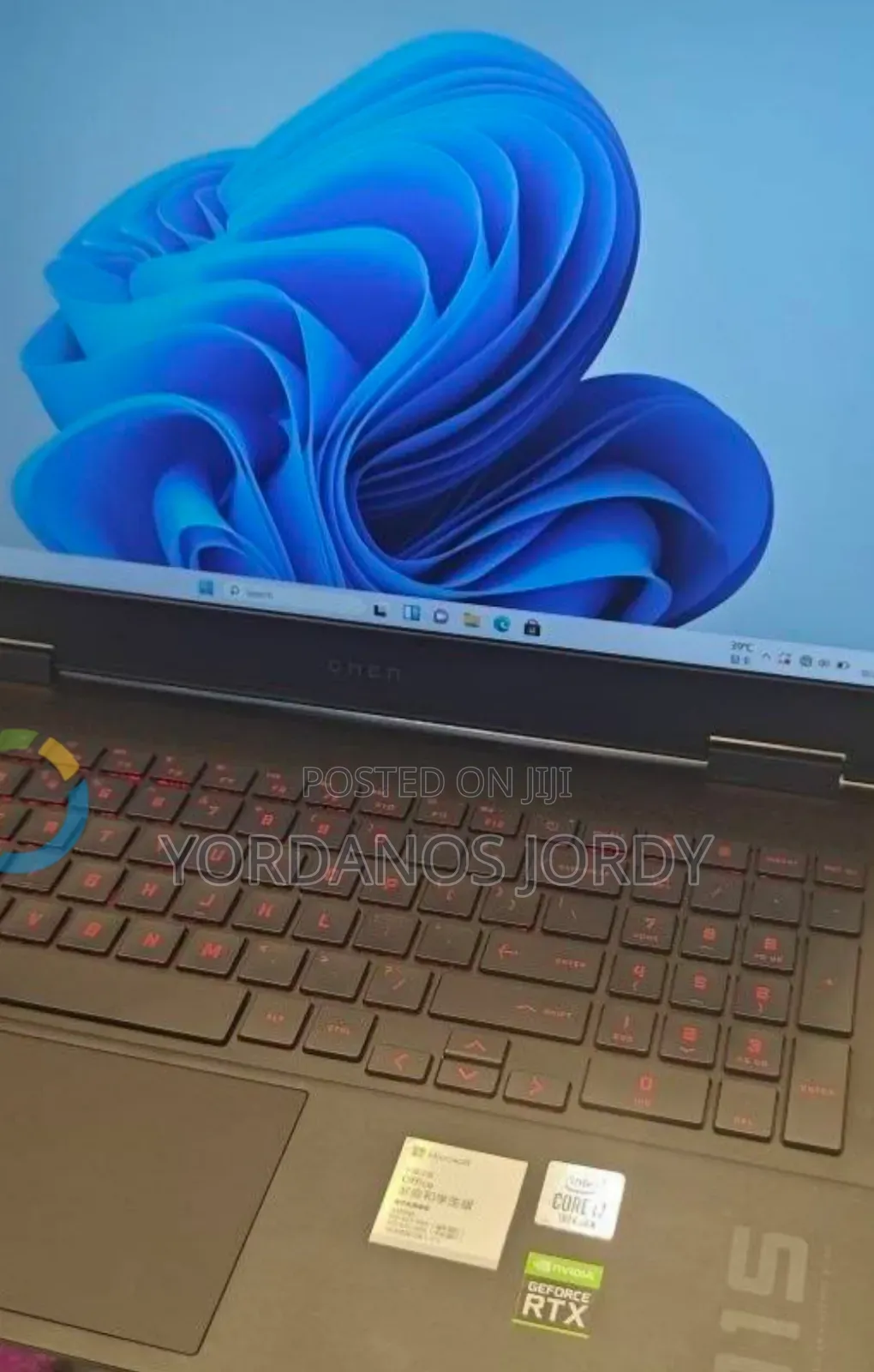 New Laptop HP Omen 15 16GB Intel Core I7 SSD 1T