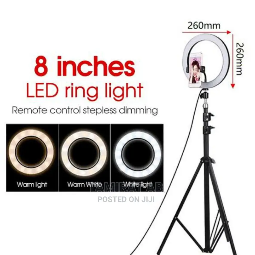 8inch LED Ring Light With Tripod Stand