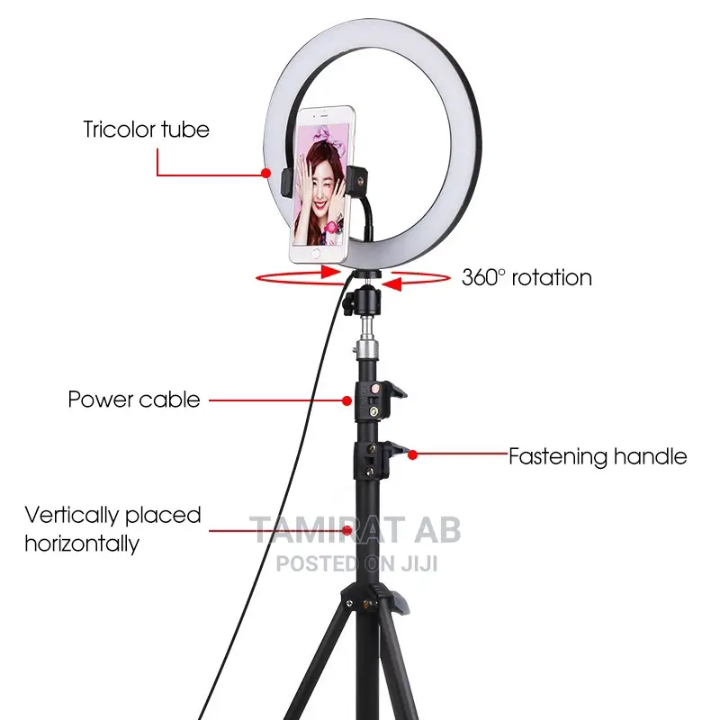 8inch LED Ring Light With Tripod Stand