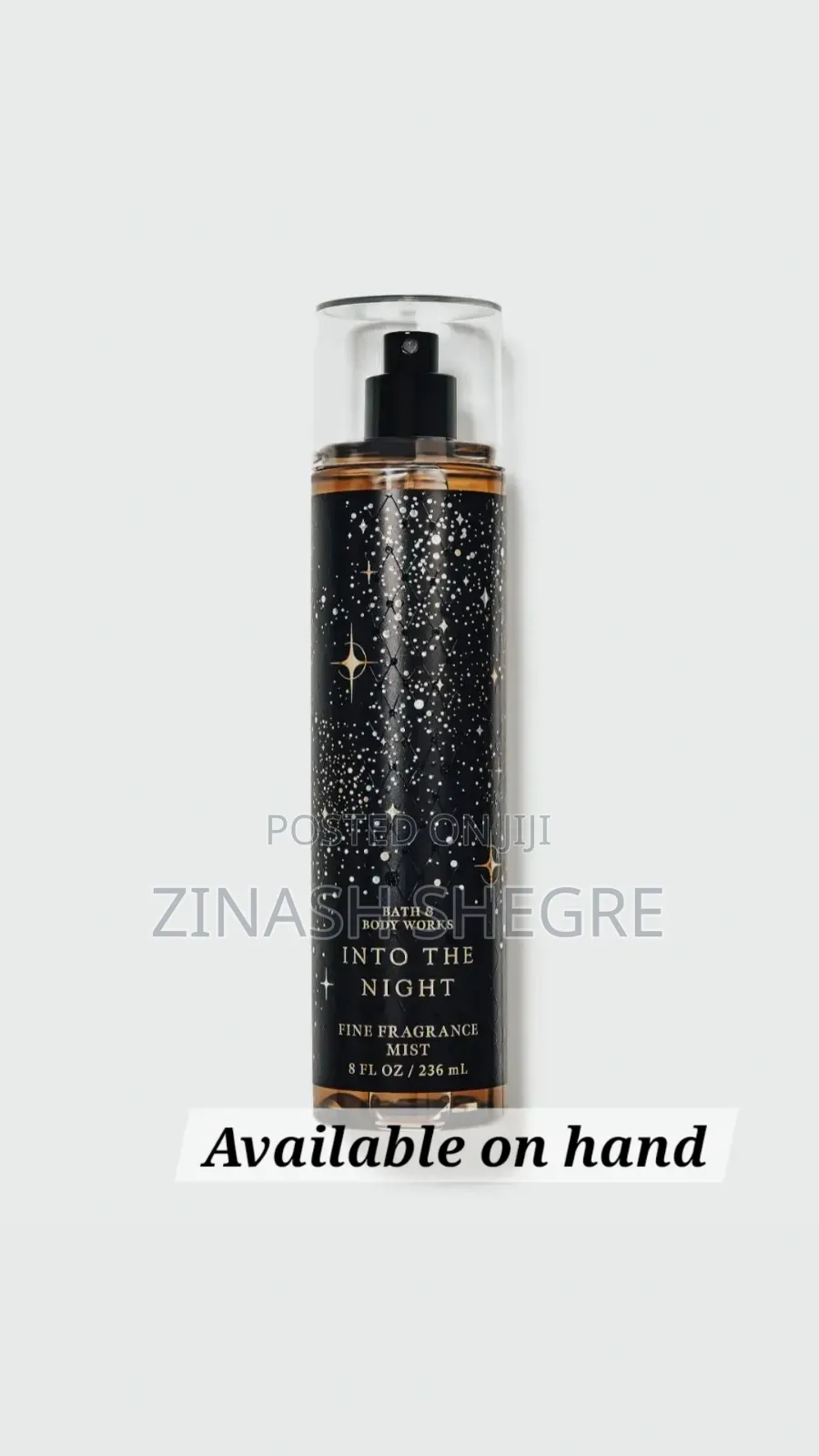 Into the Night Body Splash