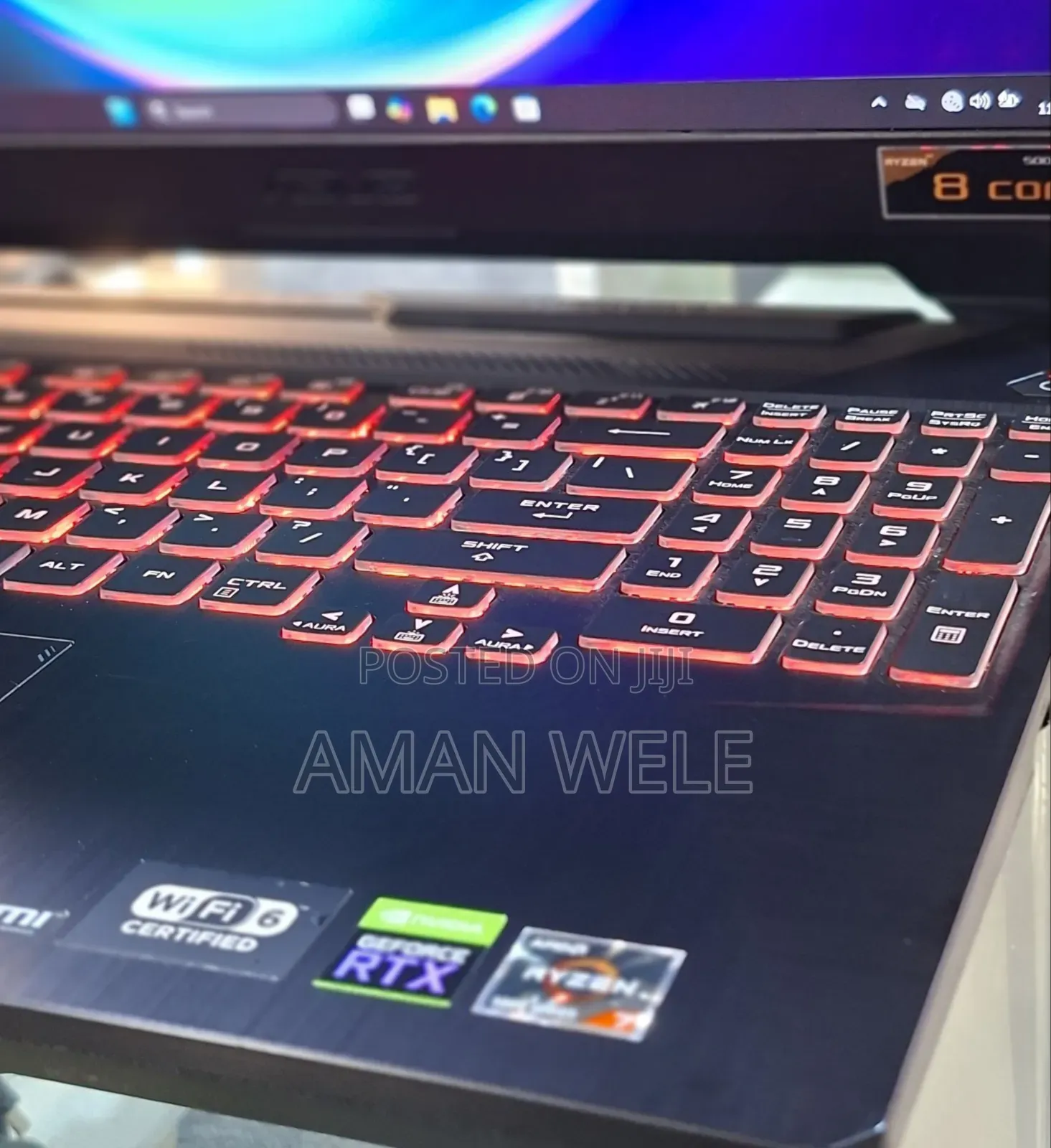 New Laptop Asus TUF Gaming A15 16GB AMD Ryzen 7 SSD 512GB