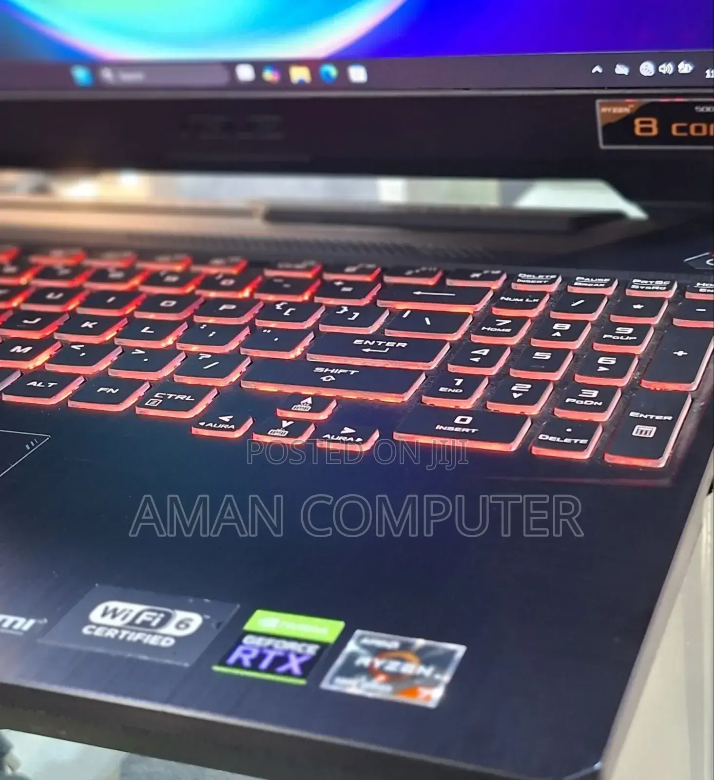 New Laptop Asus TUF Gaming A15 16GB AMD Ryzen 7 SSD 512GB