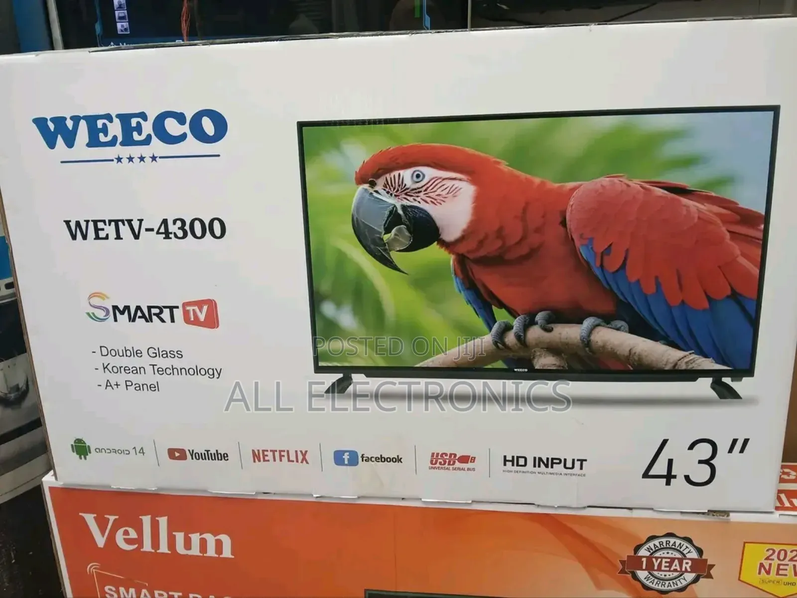 Weeco 43 Inch Smart Quality Tv