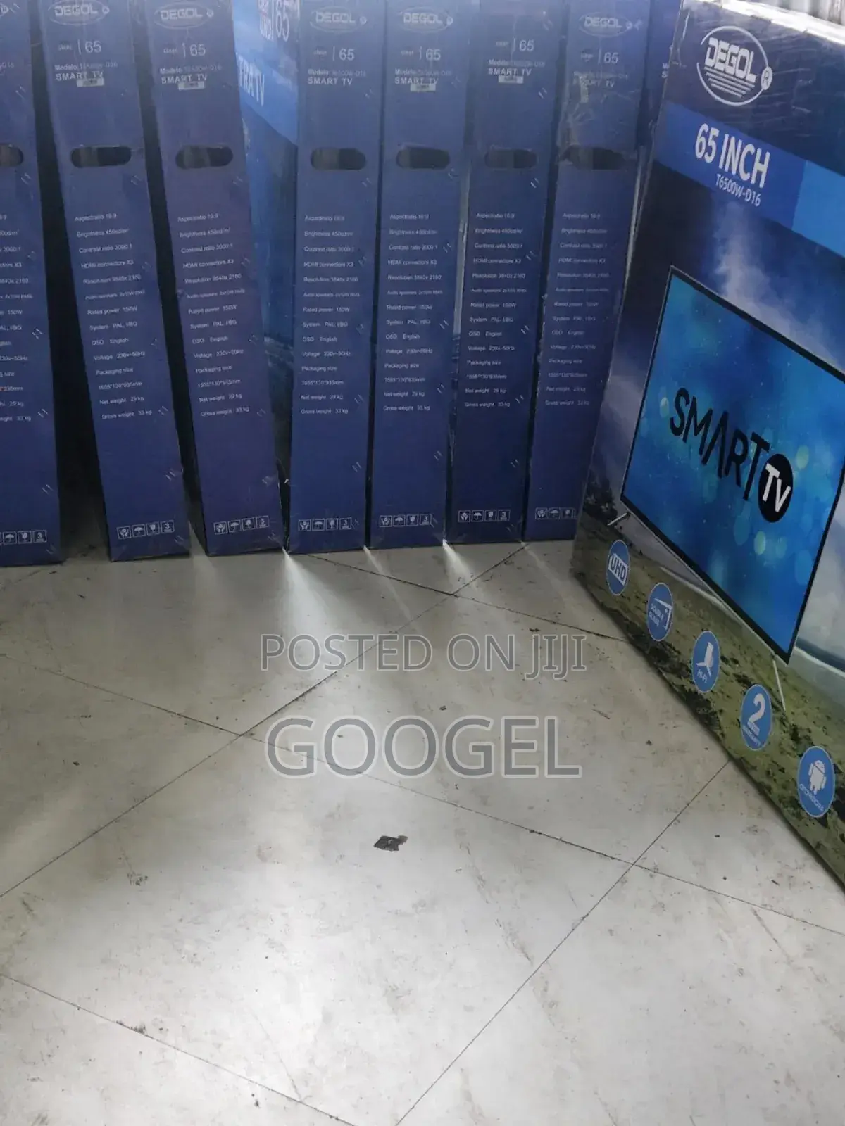 Degol 65inch Uhd Smart- Tv