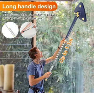 360° Rotating Self Squeeze Mop እጅ ንኪኪ የሌለው መወልወያ