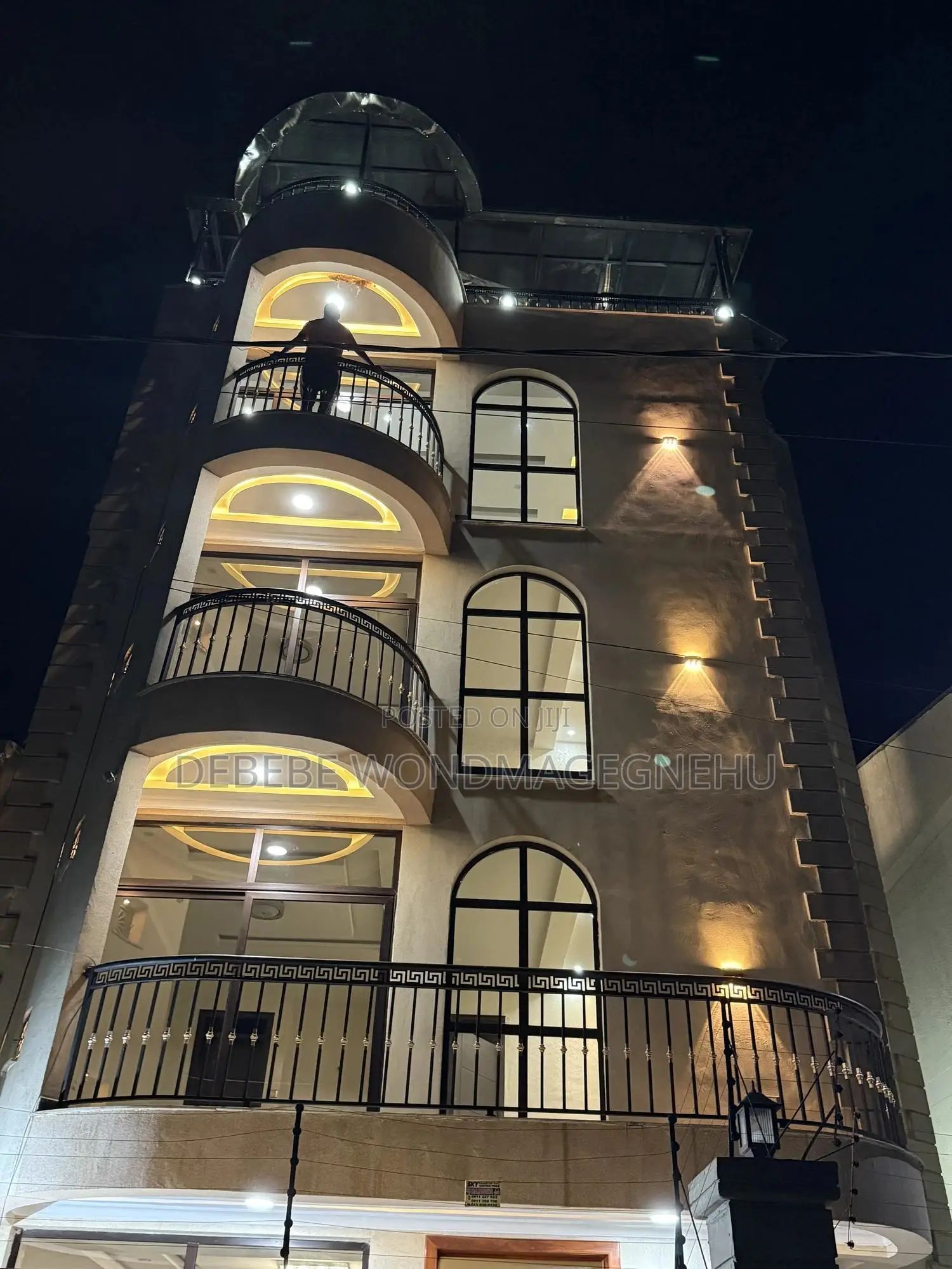 Furnished 7bdrm House in Residential House, Bole for rent