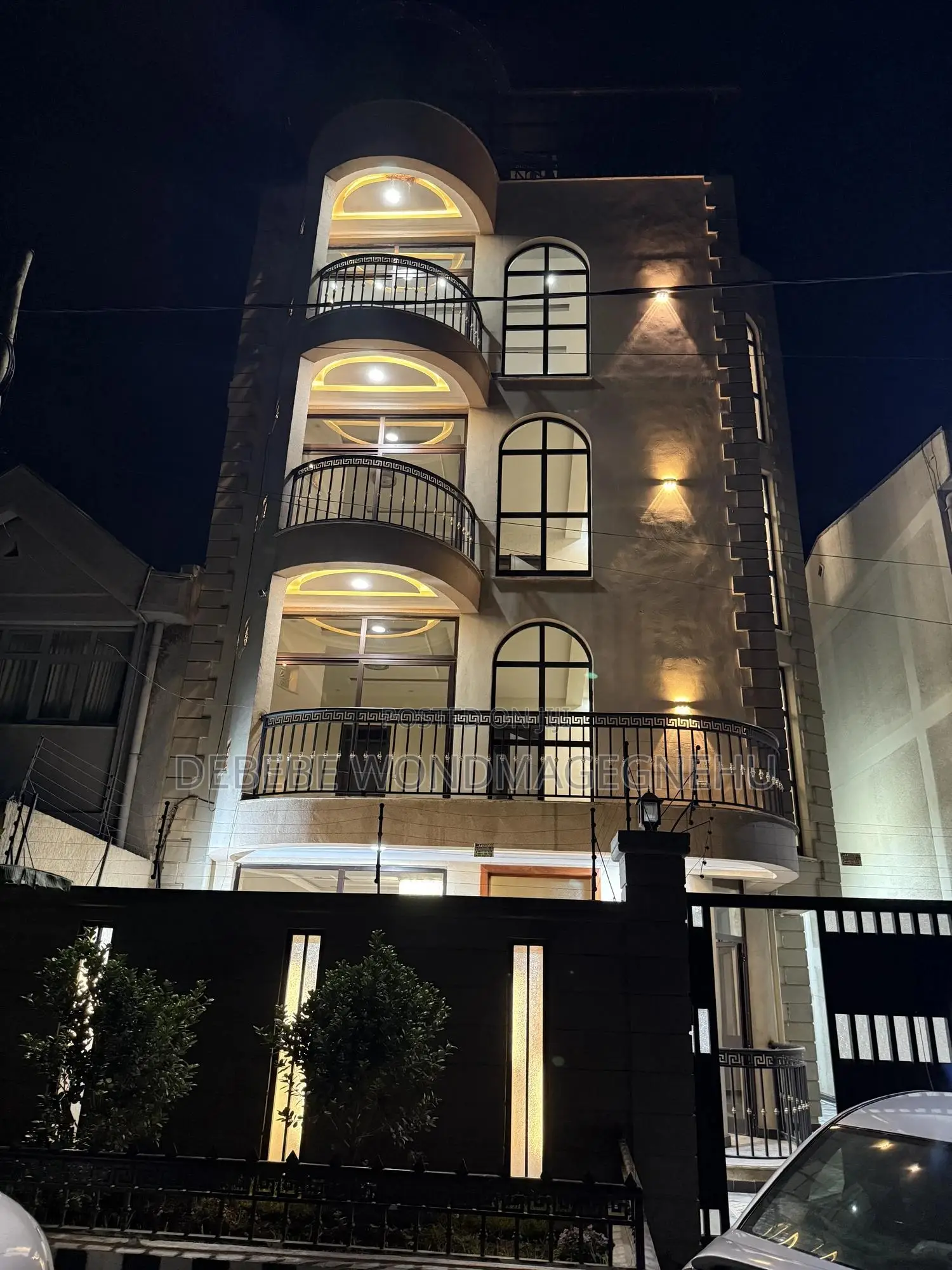 Furnished 7bdrm House in Residential House, Bole for rent