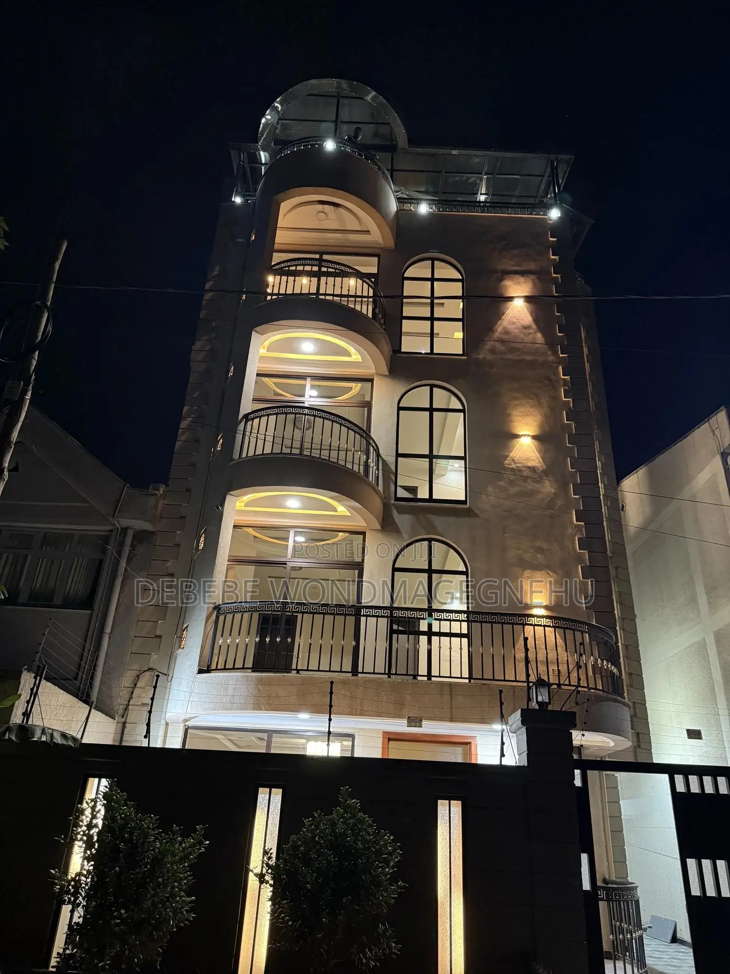 Furnished 7bdrm House in Residential House, Bole for rent