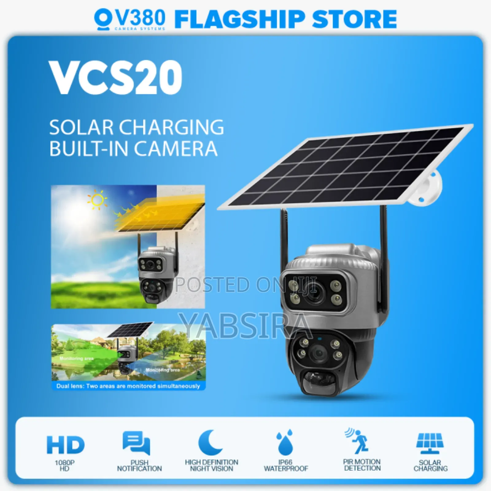 Outdoor Solar Security Camera