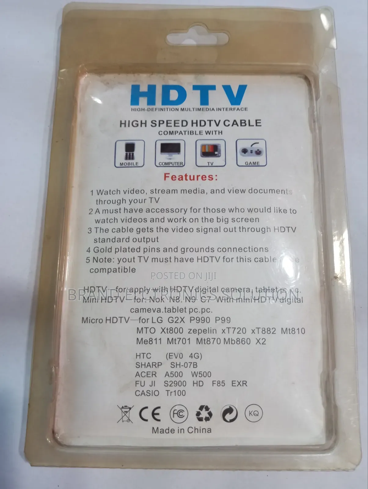 3-in-1 Hdmi Cable Mini Micro Adapte