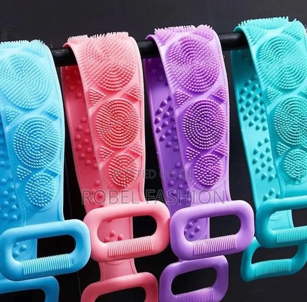 Silicone Back Scrubber የጀርባ መታሻ Bath Brush Shower Body Scrubber