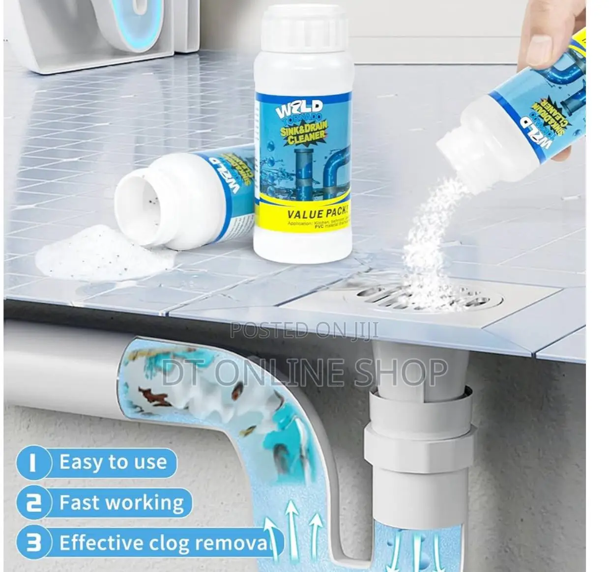 Wild Tornado Sink and Drain Cleaner