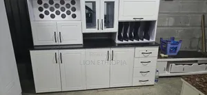 Kitchen Cabinet Galaxy Marble Top