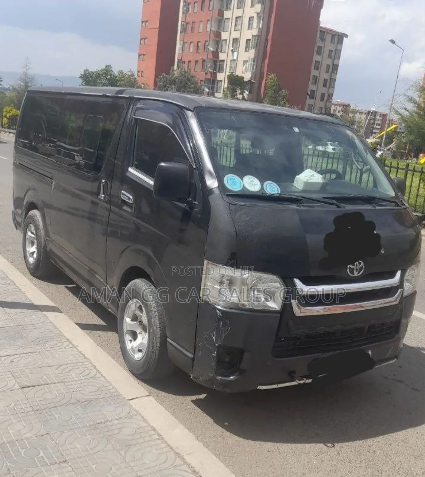 Toyota HiAce 2007 Black