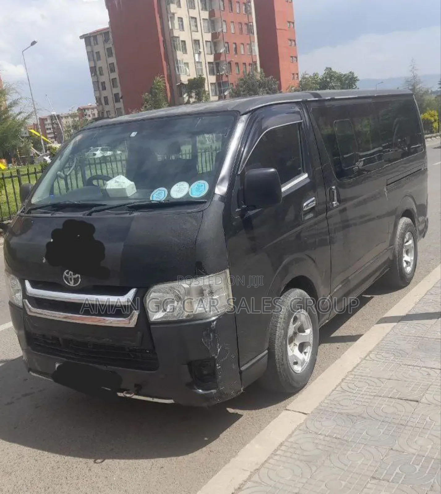Toyota HiAce 2007 Black