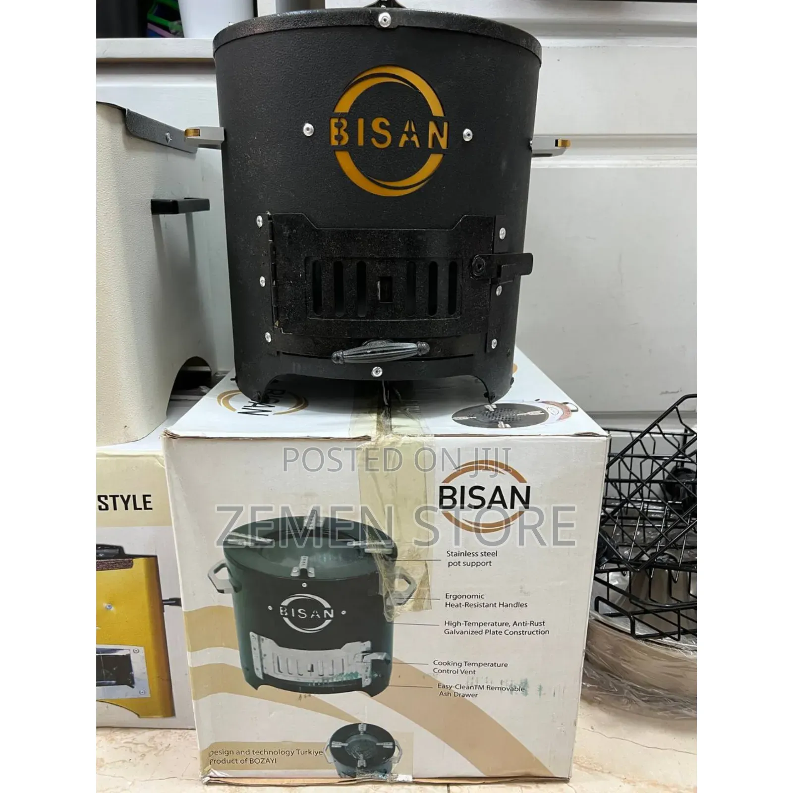 Premium Bisan Modern Charcoal Stove Fast, Durable Efficient