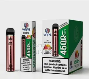 Photo - Us Vape 4500 Puff Peach Mango Watermelon