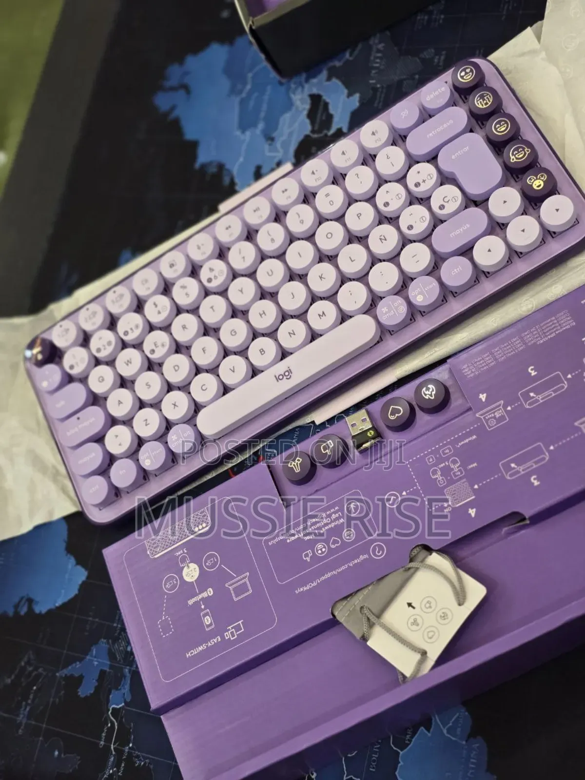 Logitech Pop Keys – Mechanical Wireless Keyboard