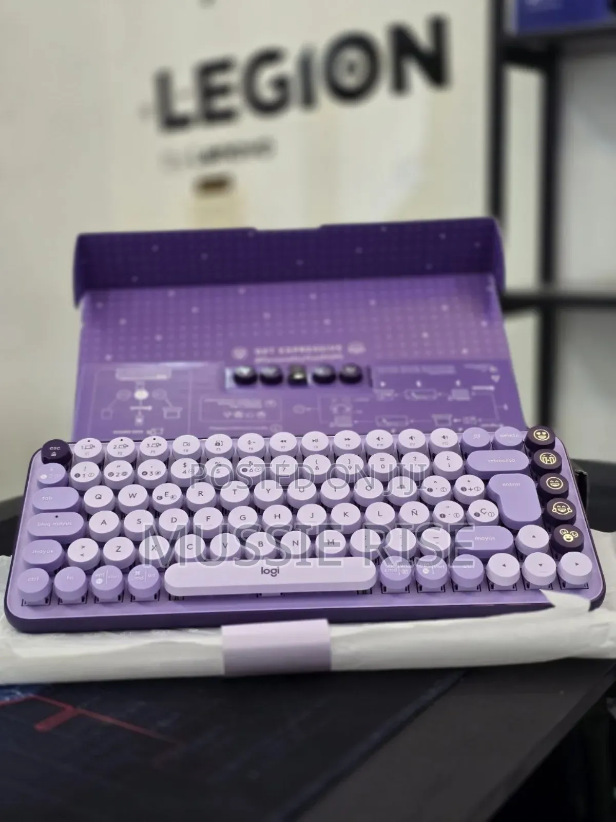 Logitech Pop Keys – Mechanical Wireless Keyboard