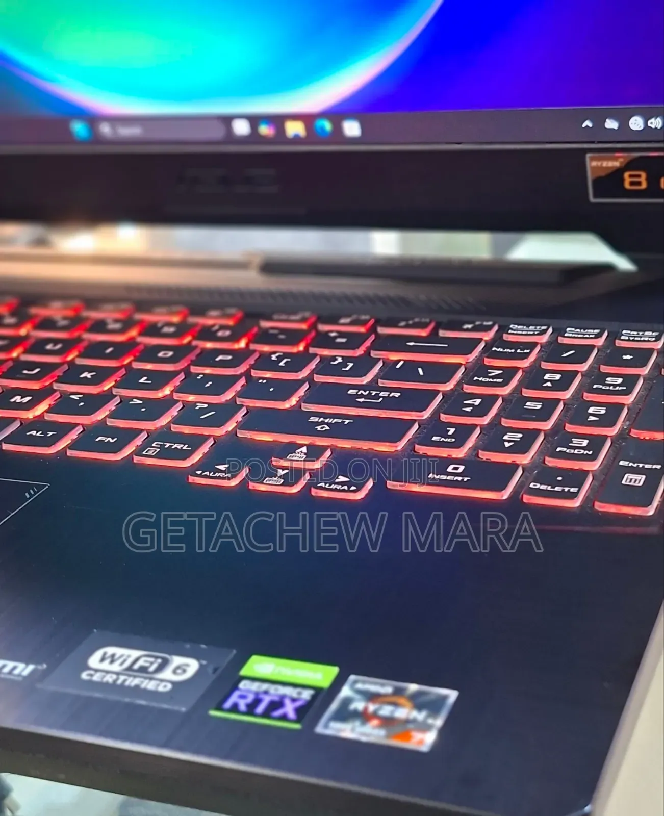 New Laptop Asus TUF Gaming A15 16GB AMD Ryzen 7 SSD 512GB