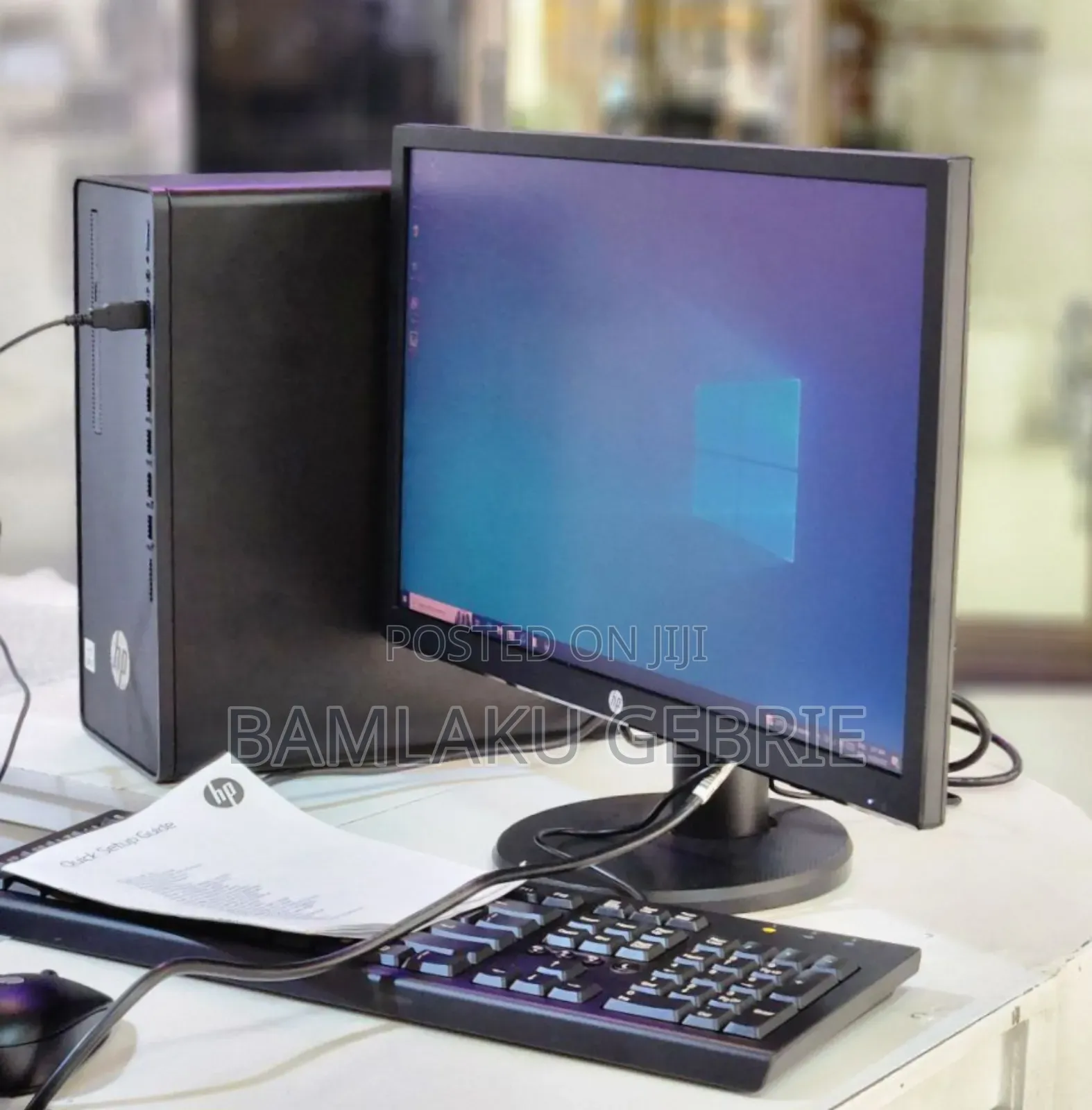 New Desktop Computer HP 290 G4 8GB Intel Core I7 HDD+SSD 1.5T