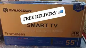 Salvador 55"Inch Frameless Smart Tv *New Model *Free Delivery