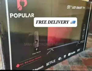 Popular 55" Led Smart Tv Double Screen >New2025 >10year Warranty