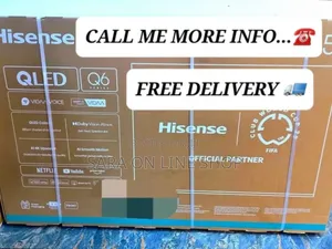 Photo - ♤♡Hisense 55" Qled Smart Tv Q6series ♤New 2025 ♤5year Warranty