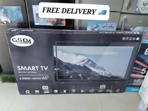 ◆◇Gsda 65" Double Glass Uhd Smart Tv ◇New Model ◇10year Warranty