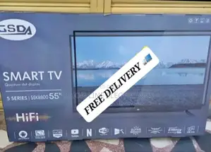 ◆Gsda 55" 5 Series Smart Android Tv New 2025 Free Delivery