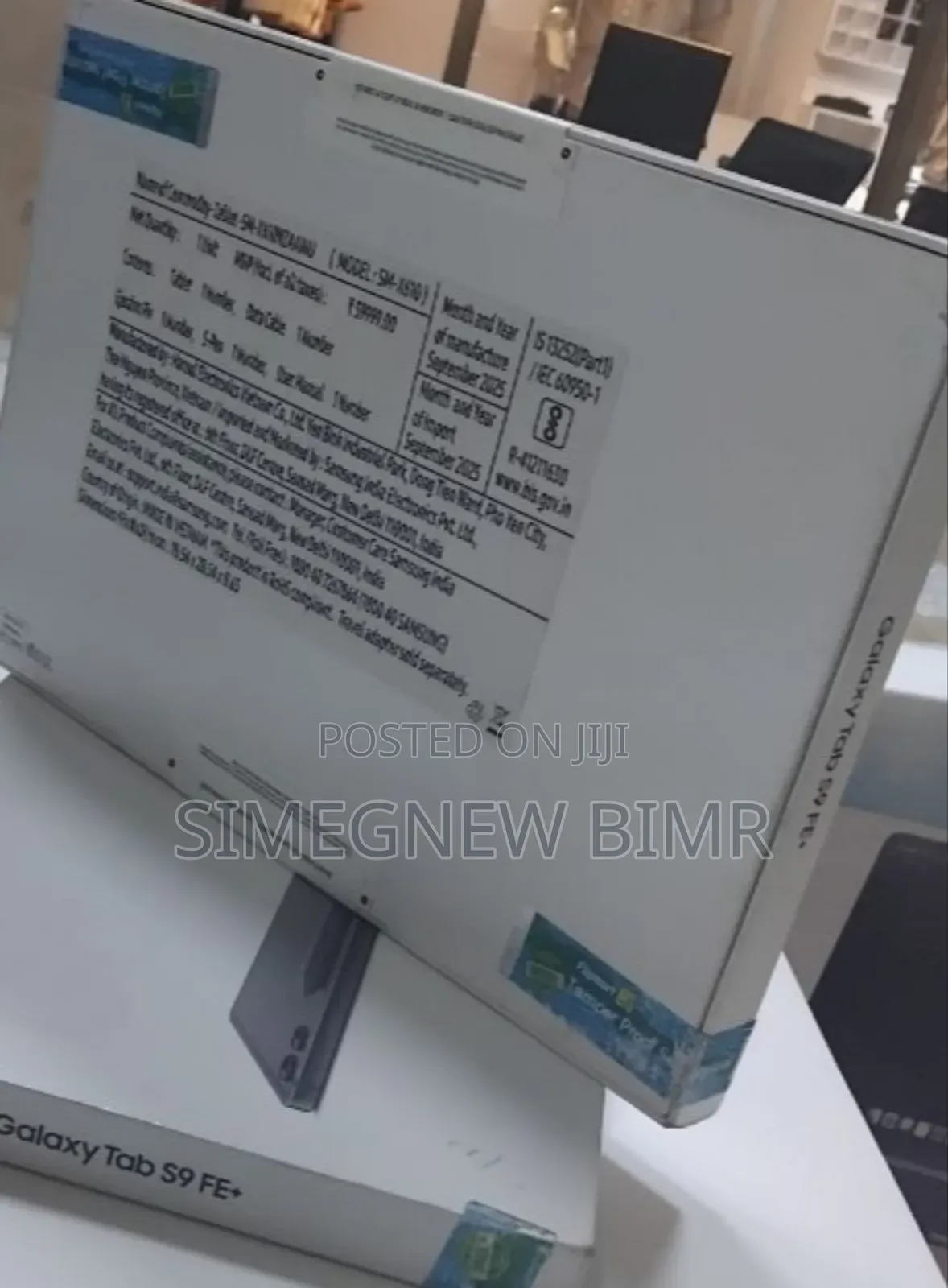 New Samsung Galaxy Tab S9 FE 128 GB Silver