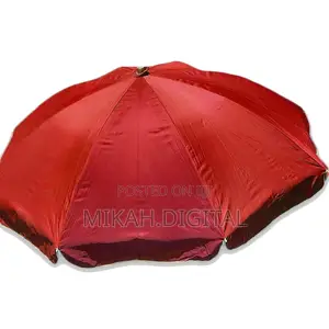Red 3m Double Layer Cafe' Table Umbrella