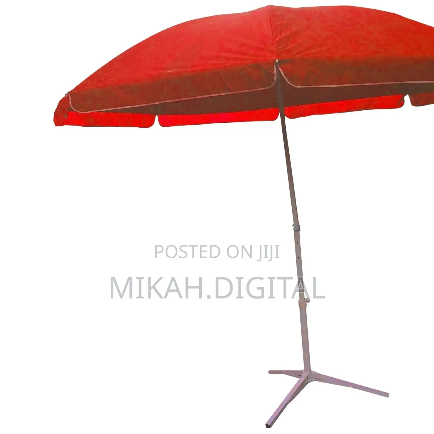 Red 3m Double Layer Cafe' Table Umbrella