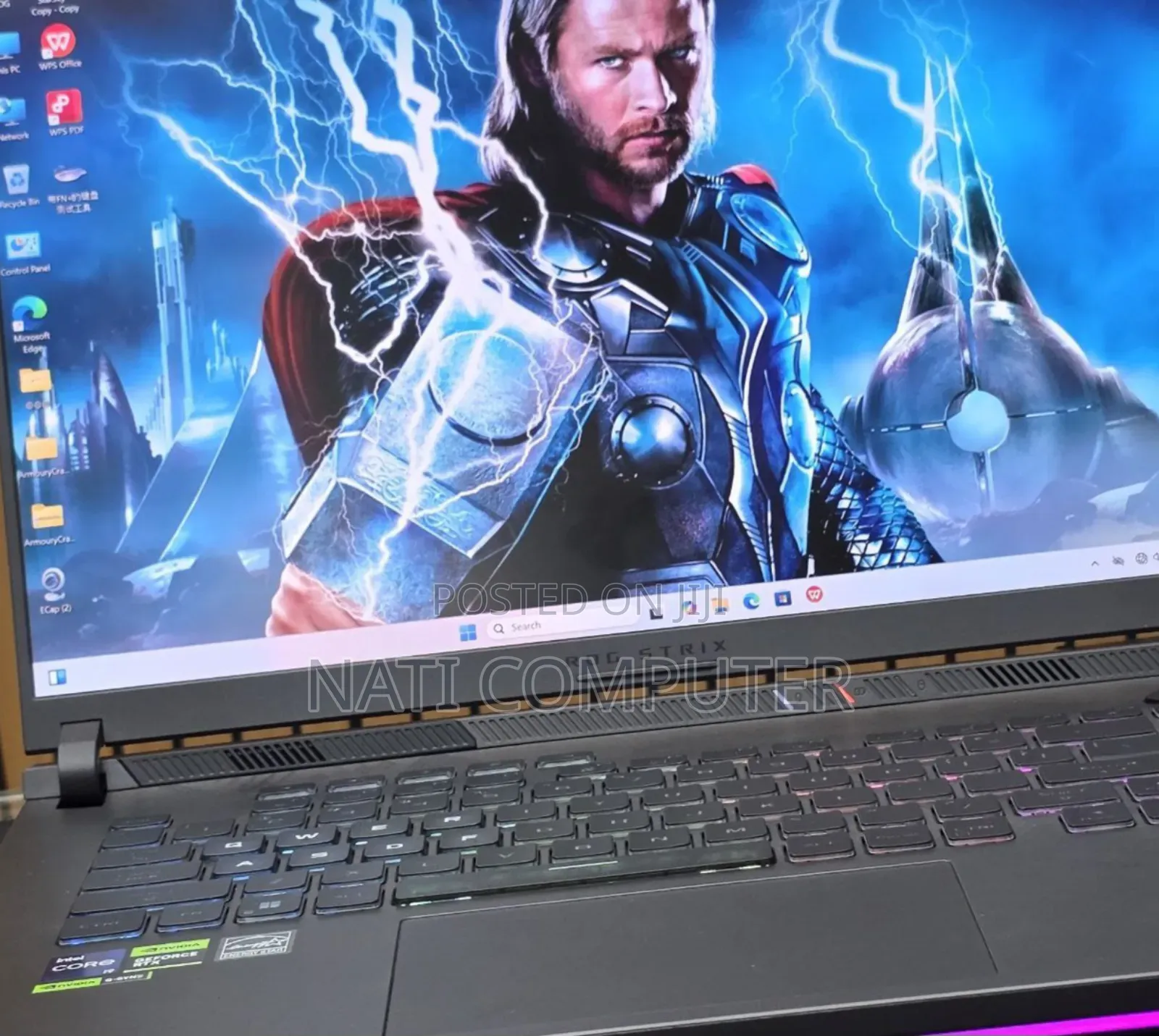 New Laptop Asus ROG Strix G15 16GB Intel Core I9 SSD 512GB