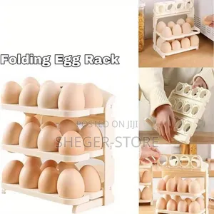 Orginal Folding Egg Rack (ከፍተኛ ጥራት, እስከ 24 እንቁላል መያዝ የሚችል)
