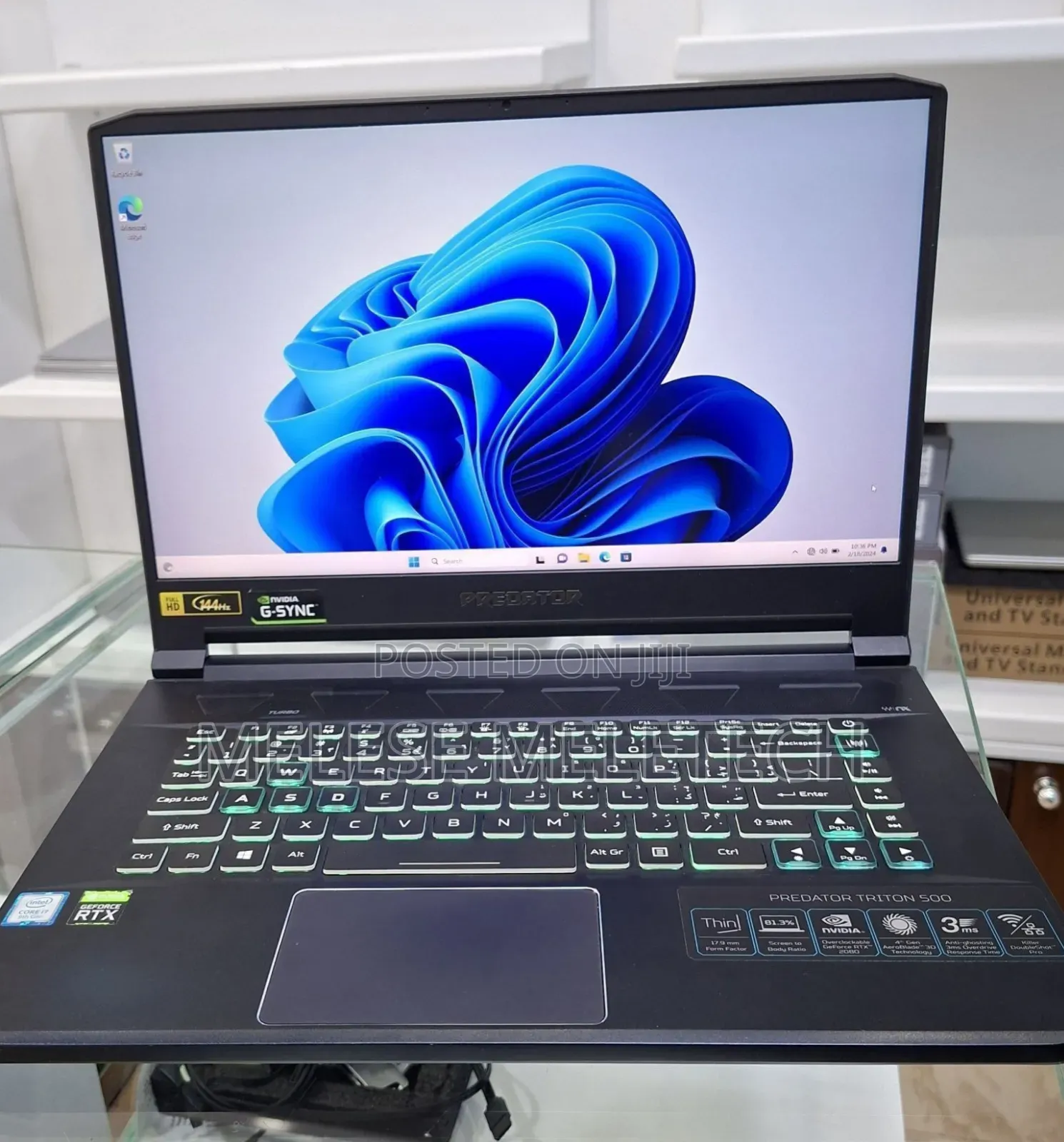 New Laptop Acer Predator 15 16GB Intel Core I7 SSD 1T