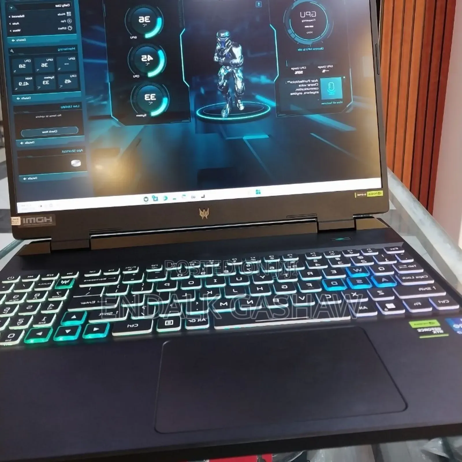 New Laptop Acer Predator Helios 300 16GB Intel Core I7 SSD 512GB