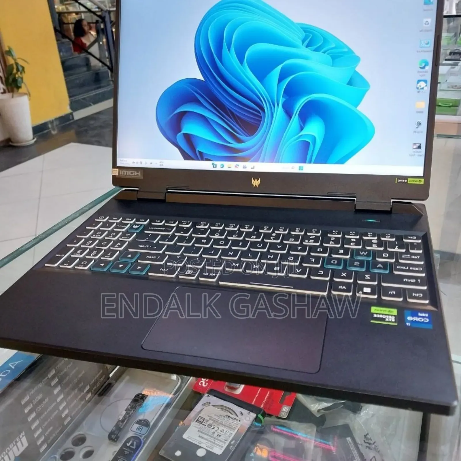 New Laptop Acer Predator Helios 300 16GB Intel Core I7 SSD 512GB