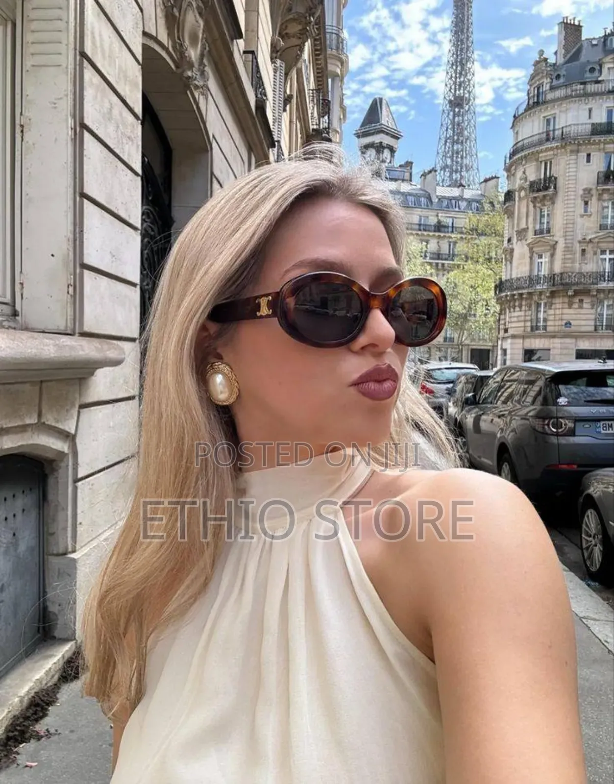 Celine Sunglass in Brown