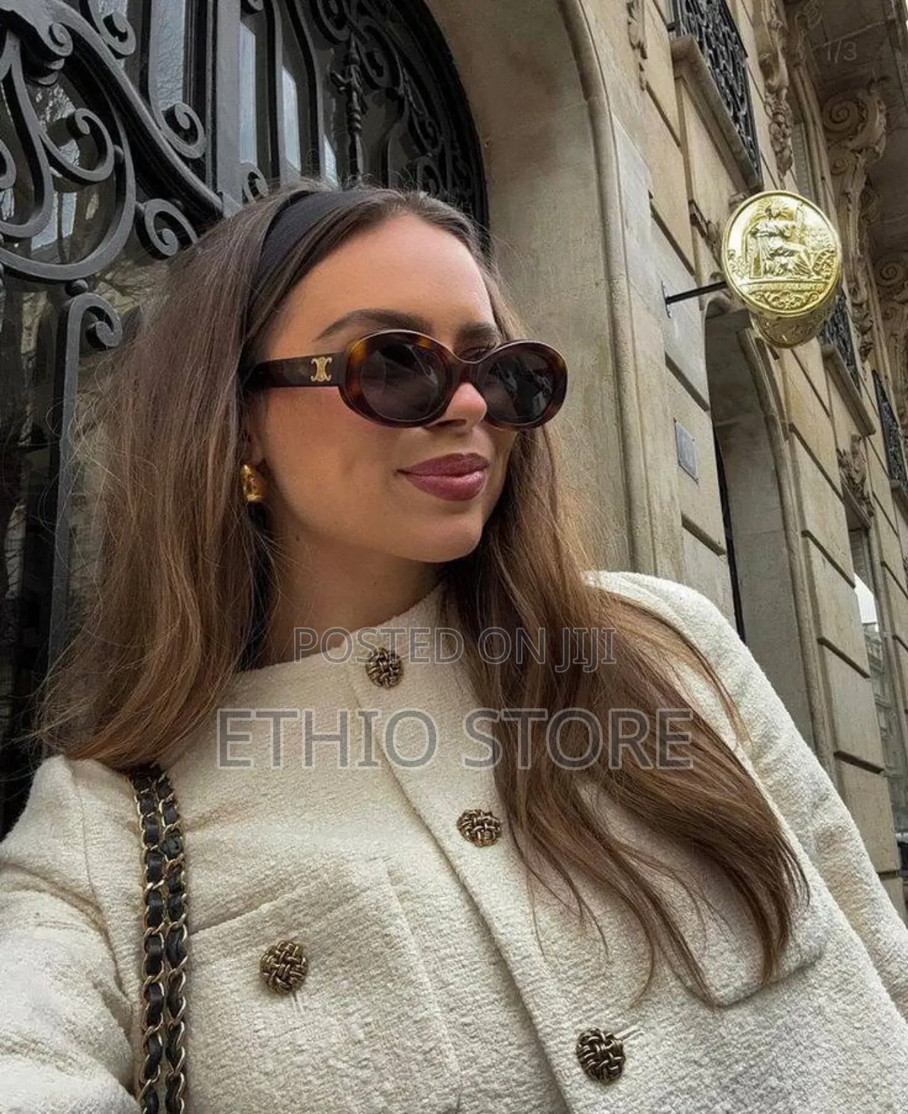 Celine Sunglass in Brown